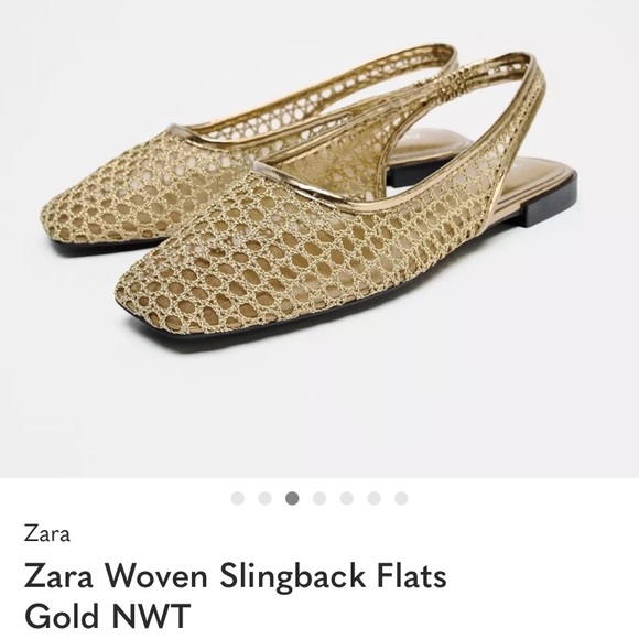 Zara Gold Women Sandals - Picture 1 of 4